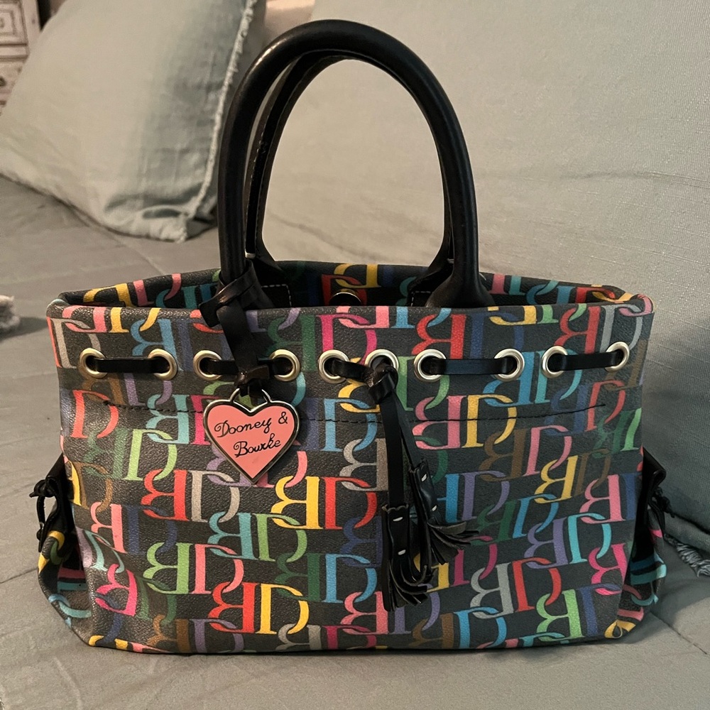 Vintage Dooney & Bourke Tassle Handbag
